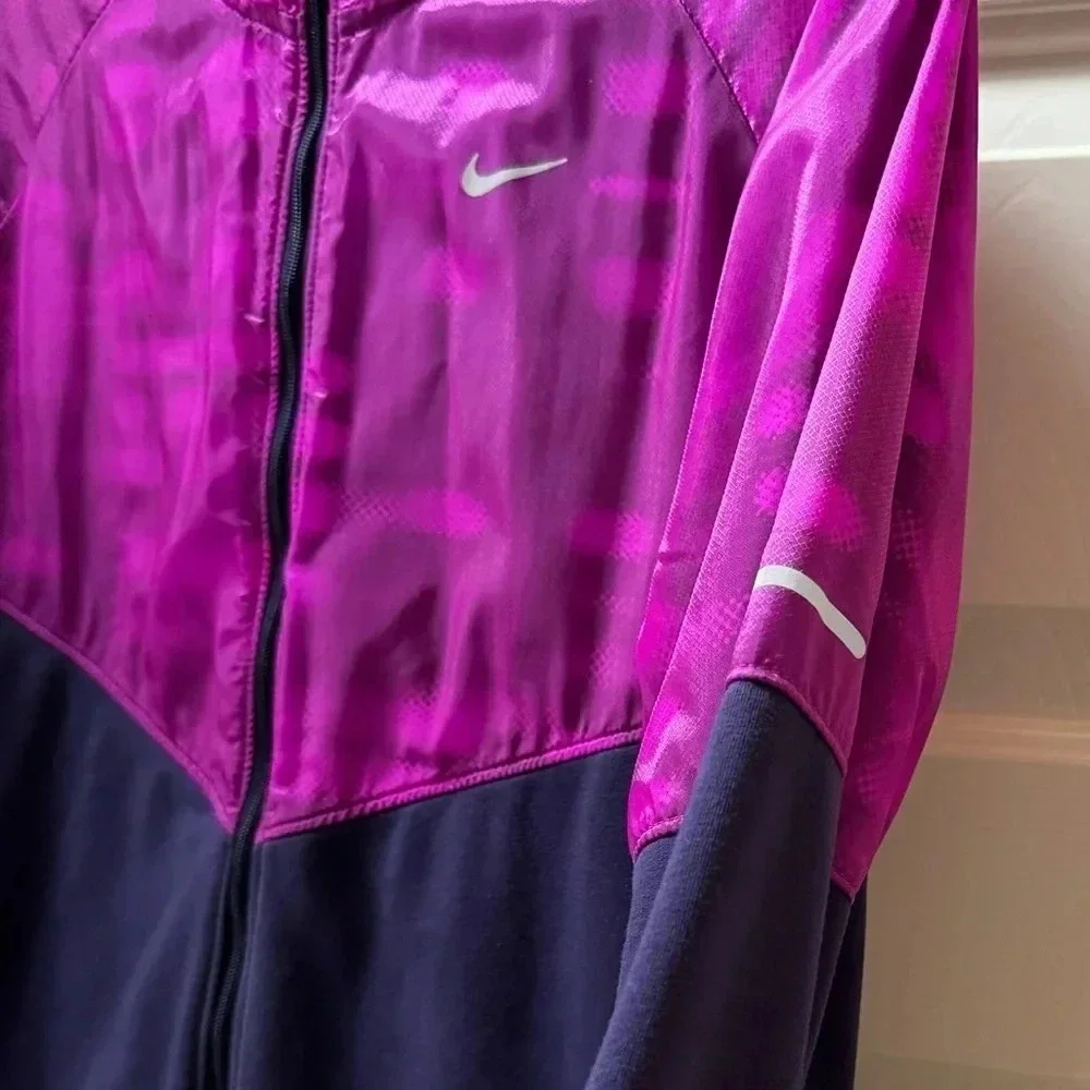 Nike Dri-Fit Full Zip Fanatic Hoodie windbreaker women’s size Large